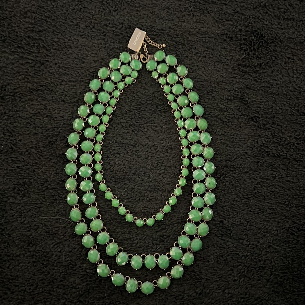Chicos jade necklace